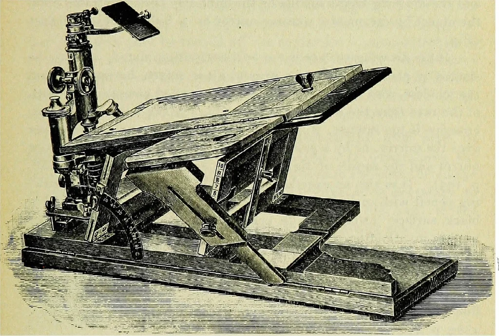 An illustration from The microscope; an introduction to the microscopic methods and to histology, 1911, leaf 168