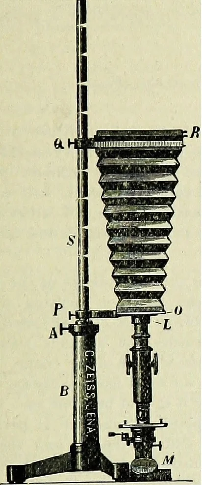 An illustration from The microscope; an introduction to the microscopic methods and to histology, 1911, leaf 238