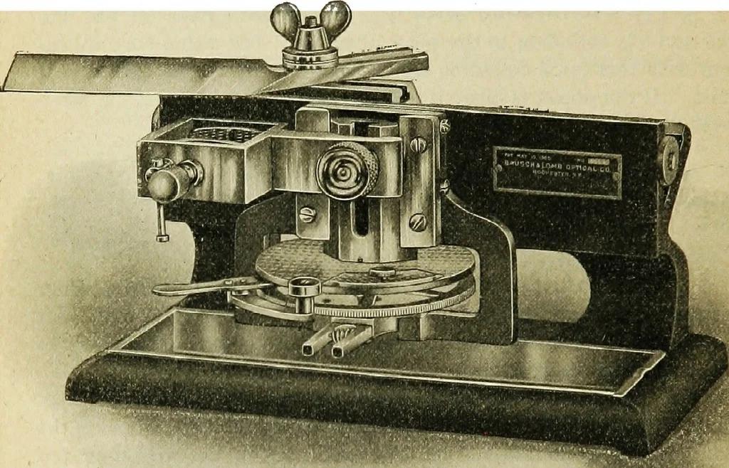 An illustration from The microscope; an introduction to the microscopic methods and to histology, 1911, leaf 325