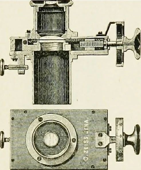An illustration from The microscope; an introduction to the microscopic methods and to histology, 1911, leaf 49