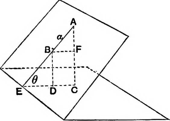 An illustration from Modern geometry, 1908, leaf 134