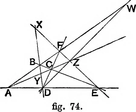 An illustration from Modern geometry, 1908, leaf 148