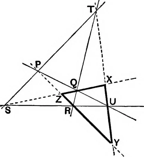 An illustration from Modern geometry, 1908, leaf 159