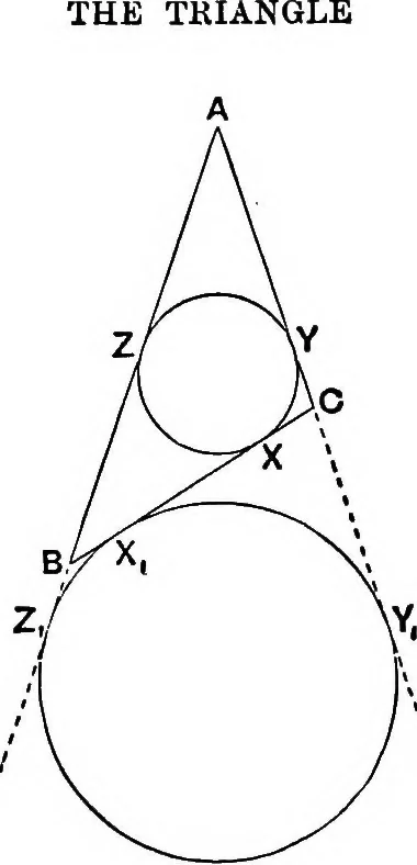 An illustration from Modern geometry, 1908, leaf 47