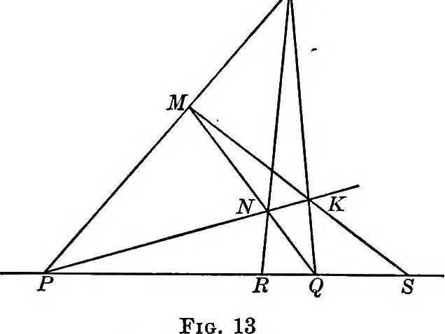 An illustration from Higher geometry; an introduction to advanced methods in analytic geometry, 1922, leaf 60