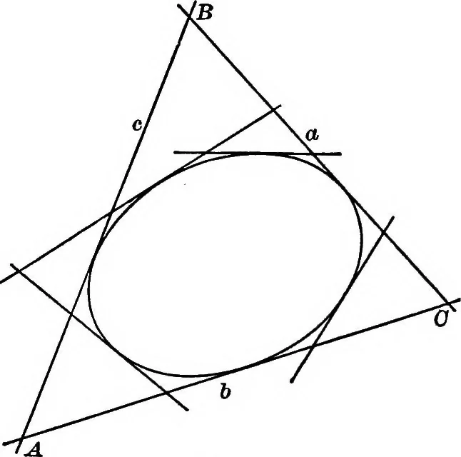 An illustration from Higher geometry; an introduction to advanced methods in analytic geometry, 1922, leaf 86