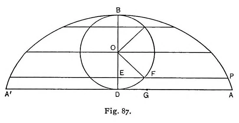 An illustration from T. Sundara Row's Geometric exercises in paper folding;, 1901, leaf 165