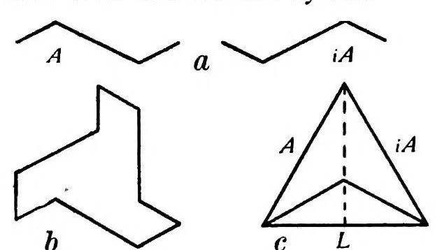 An illustration from New mathematical pastimes, 1921, leaf 101