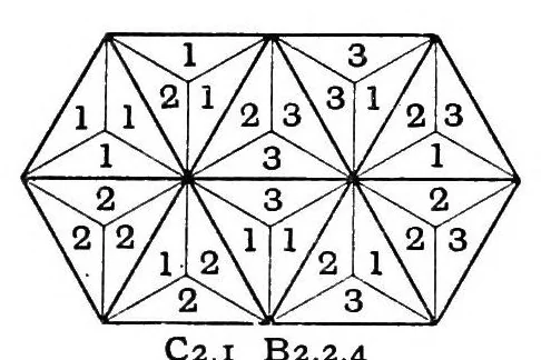 An illustration from New mathematical pastimes, 1921, leaf 27