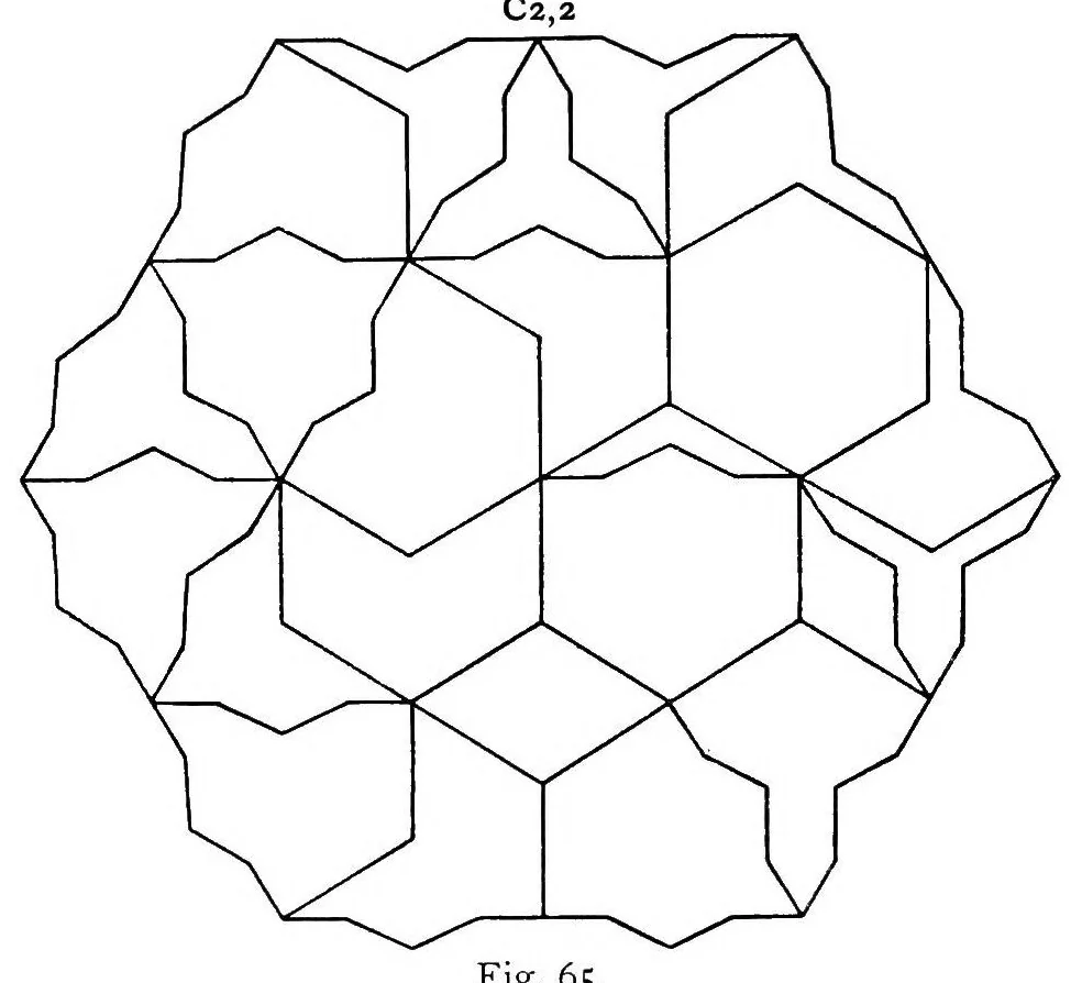 An illustration from New mathematical pastimes, 1921, leaf 75