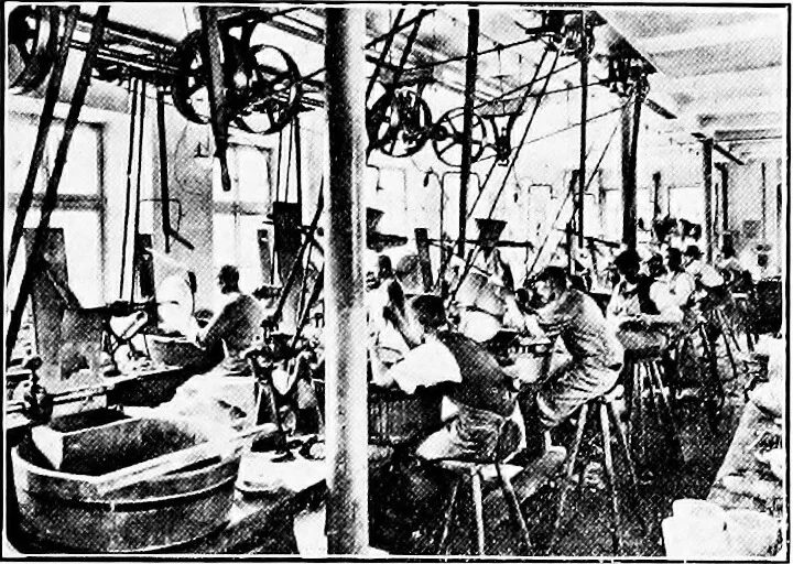 An illustration from Europe's flint glass industry, 1921, leaf 72