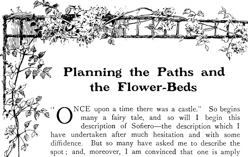 An illustration from The garden that we made, 1920, leaf 14