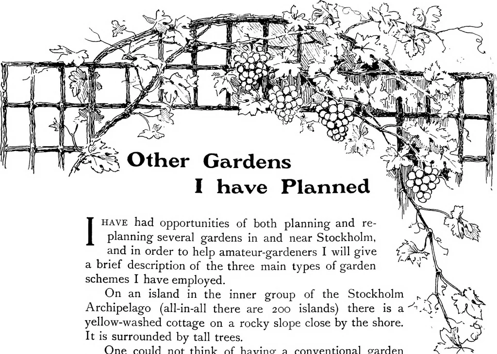 An illustration from The garden that we made, 1920, leaf 74