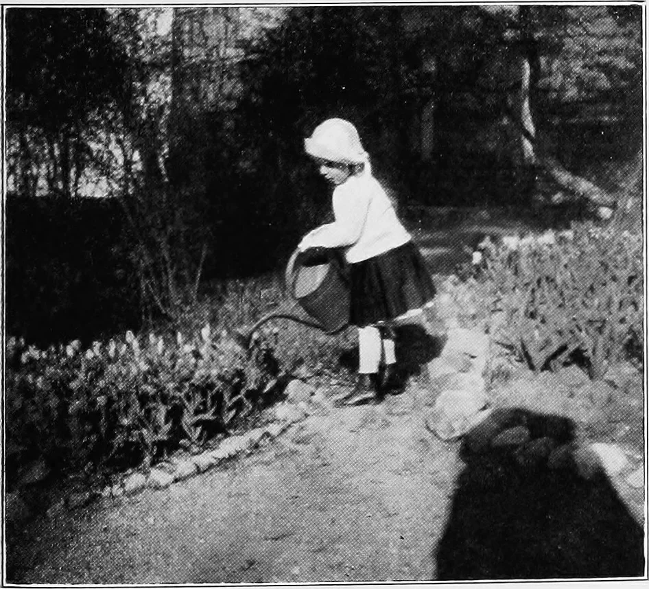 An illustration from The garden that we made, 1920, leaf 88