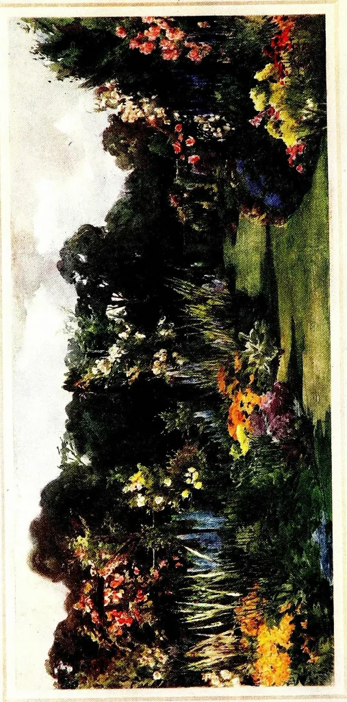 An illustration from Flower grouping in English, Scotch & Irish gardens; notes & 56 sketches in colour, 1907, leaf 114