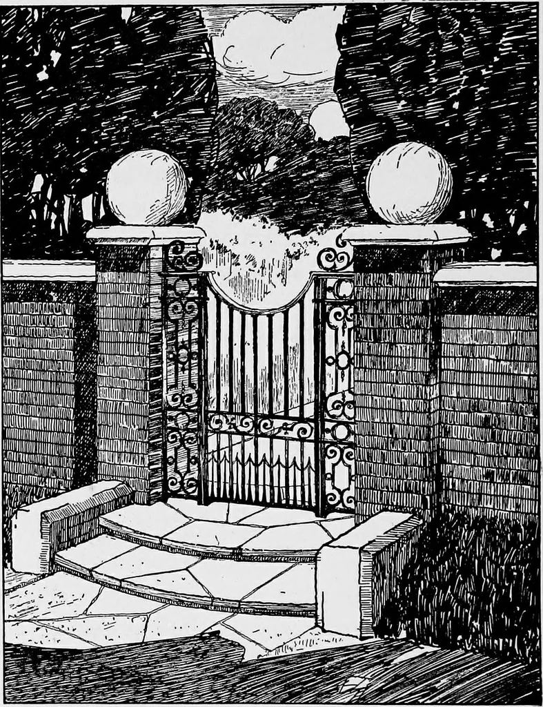 An illustration from Gardens in the making, 1914, leaf 103