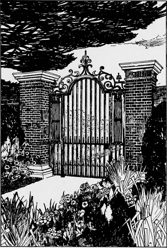 An illustration from Gardens in the making, 1914, leaf 110