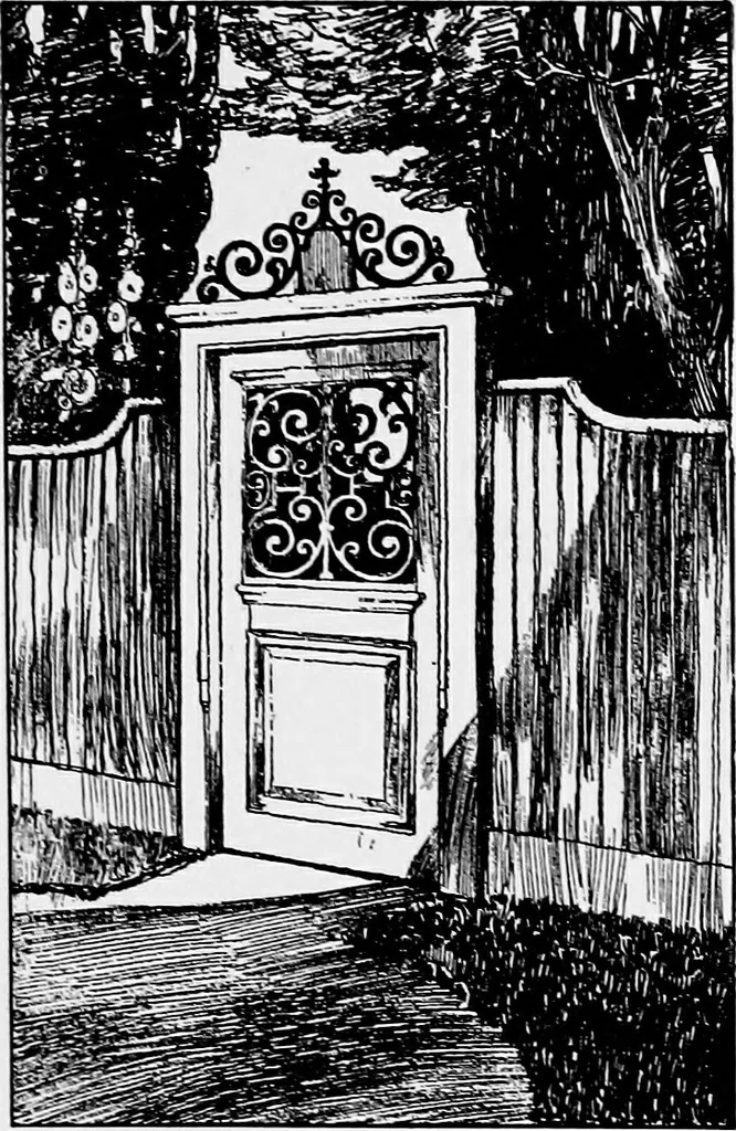 An illustration from Gardens in the making, 1914, leaf 114