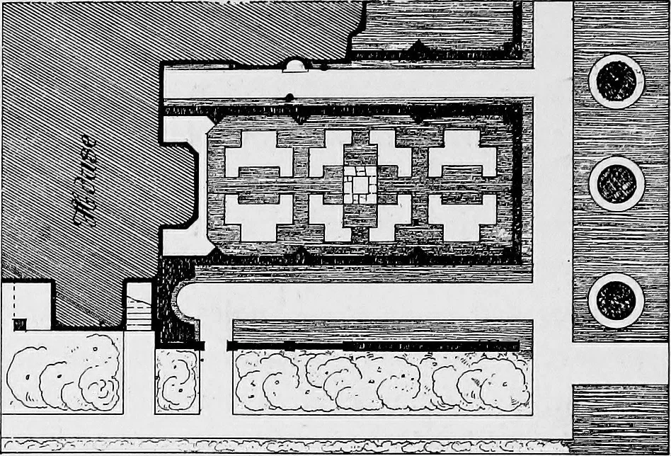 An illustration from Gardens in the making, 1914, leaf 129