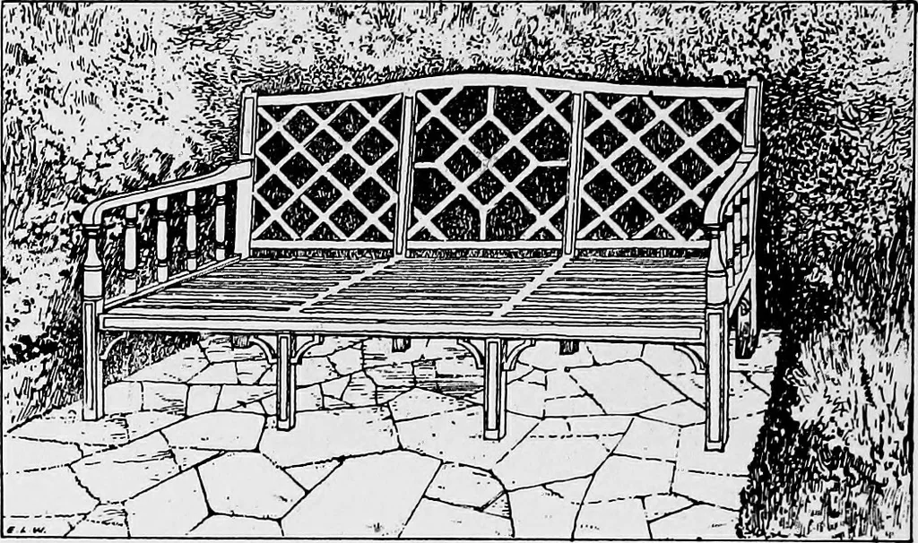 An illustration from Gardens in the making, 1914, leaf 167