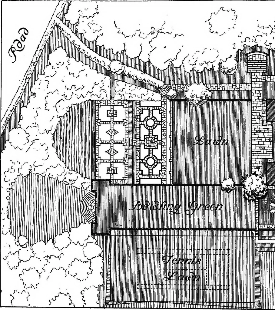 An illustration from Gardens in the making, 1914, leaf 233