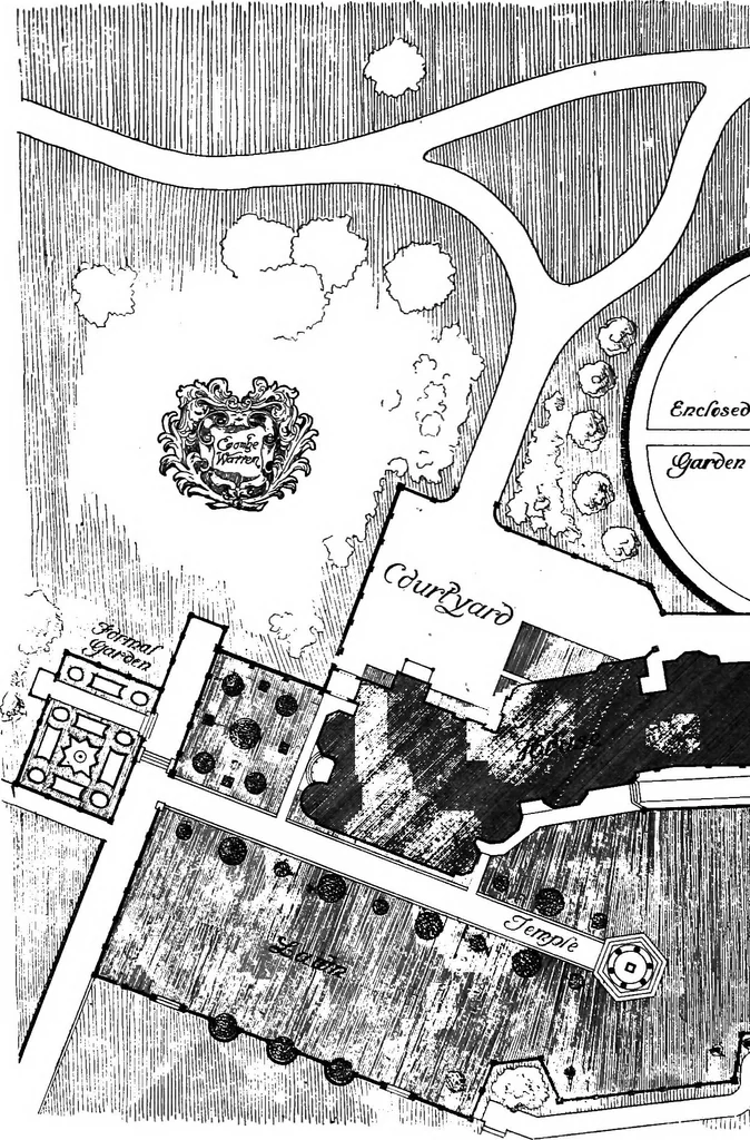 An illustration from Gardens in the making, 1914, leaf 245