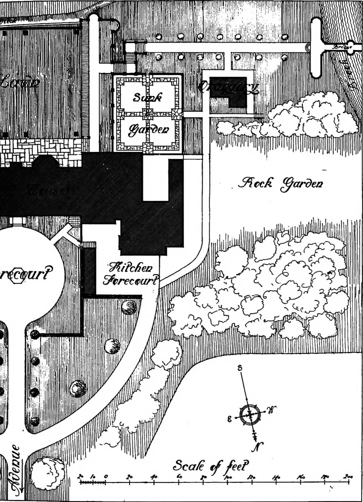 An illustration from Gardens in the making, 1914, leaf 250
