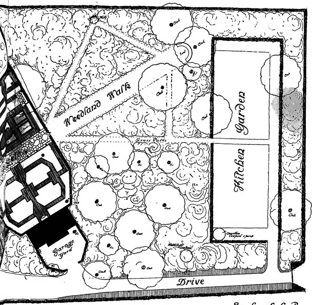 An illustration from Gardens in the making, 1914, leaf 254