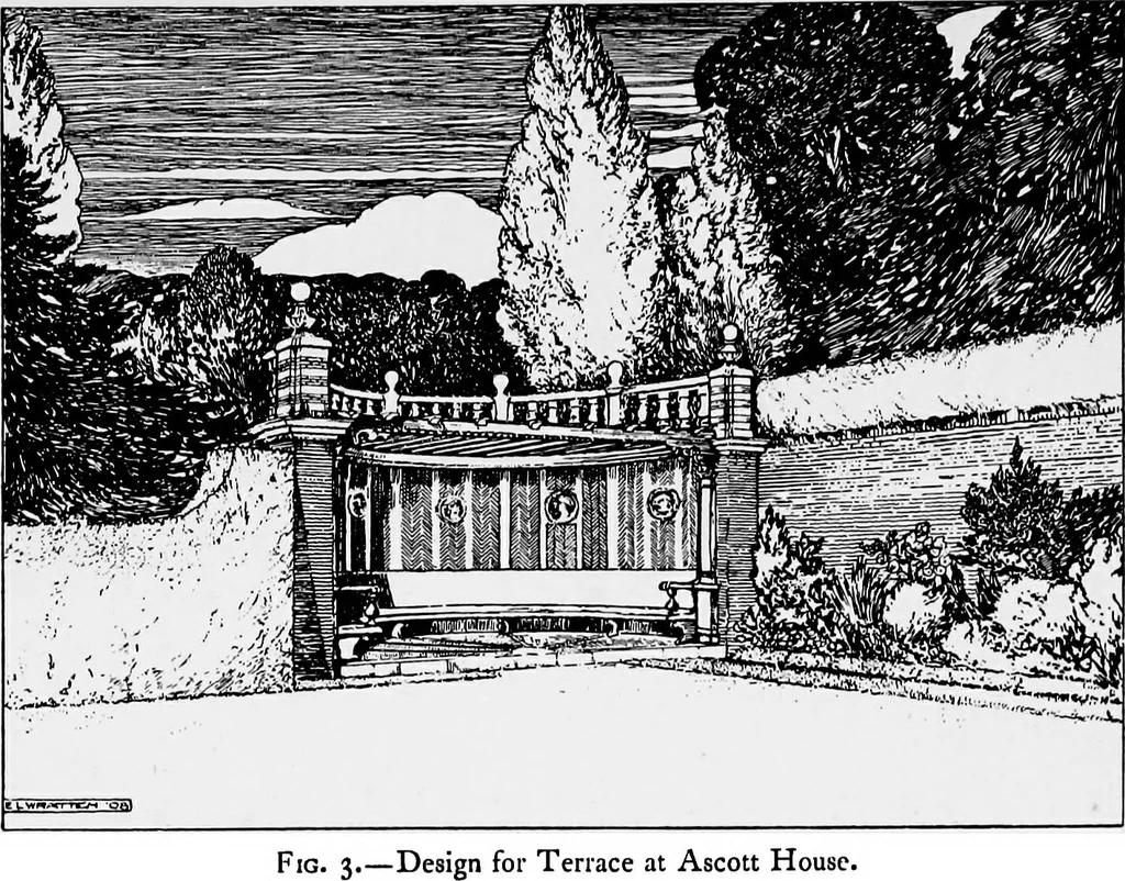 An illustration from Gardens in the making, 1914, leaf 32