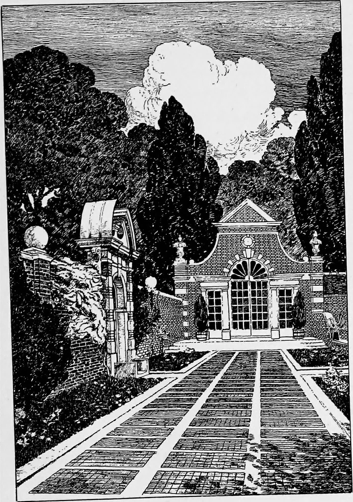 An illustration from Gardens in the making, 1914, leaf 38