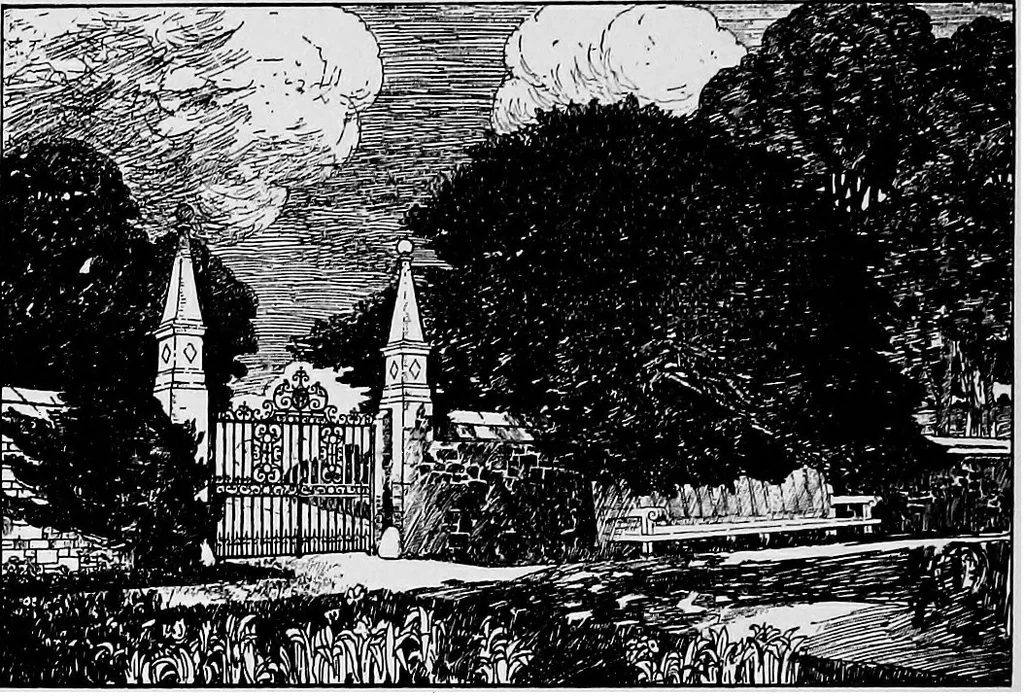 An illustration from Gardens in the making, 1914, leaf 41