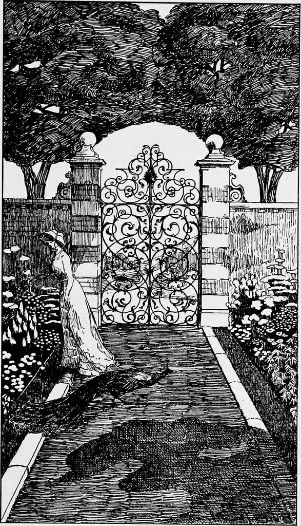 An illustration from Gardens in the making, 1914, leaf 46