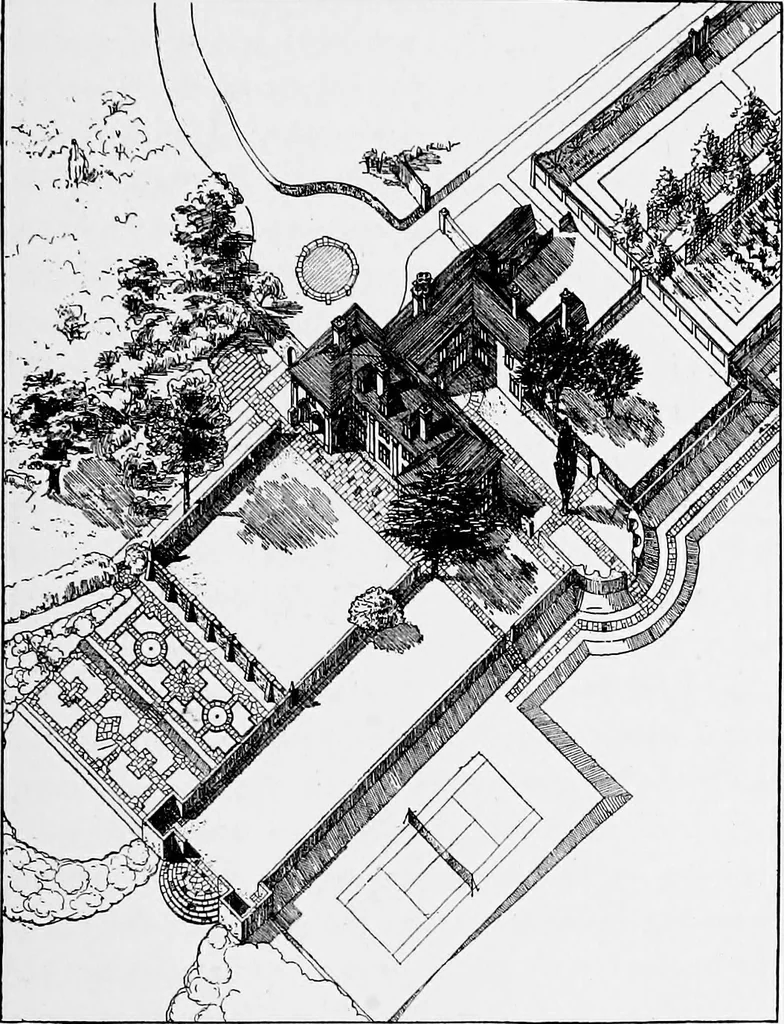 An illustration from Gardens in the making, 1914, leaf 62