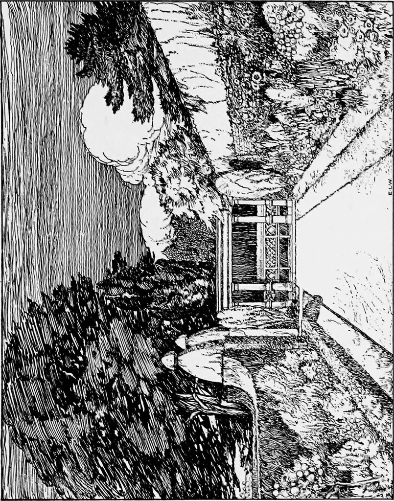 An illustration from Gardens in the making, 1914, leaf 96