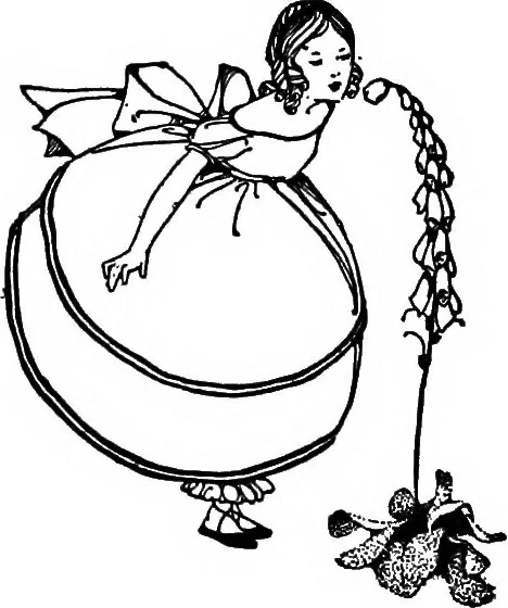 An illustration from The little garden, 1921, leaf 13