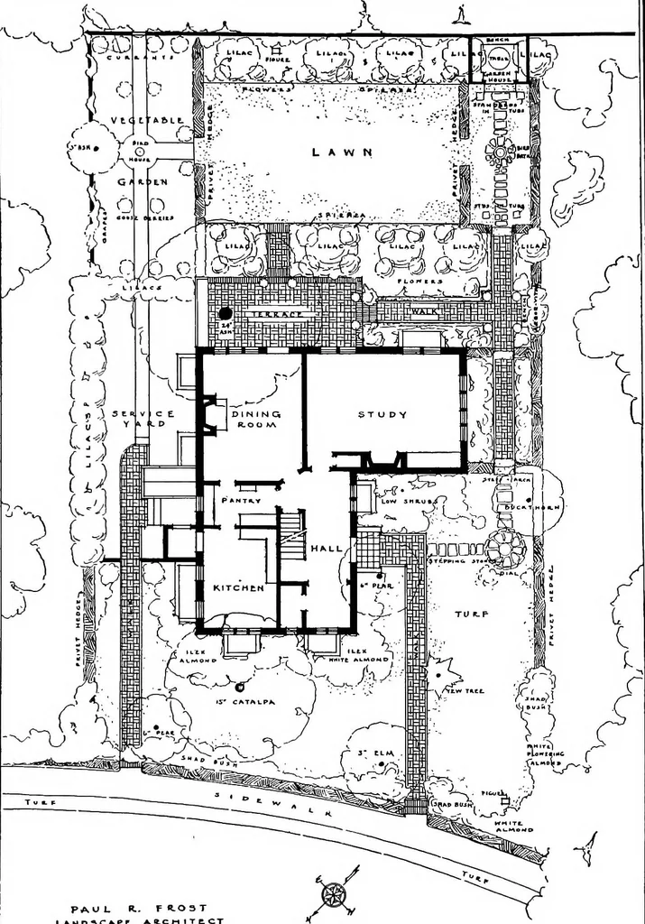 An illustration from The little garden, 1921, leaf 40