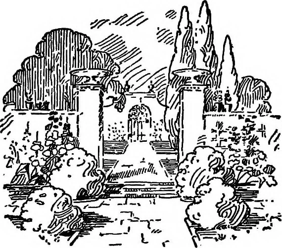 An illustration from The little garden, 1921, leaf 47