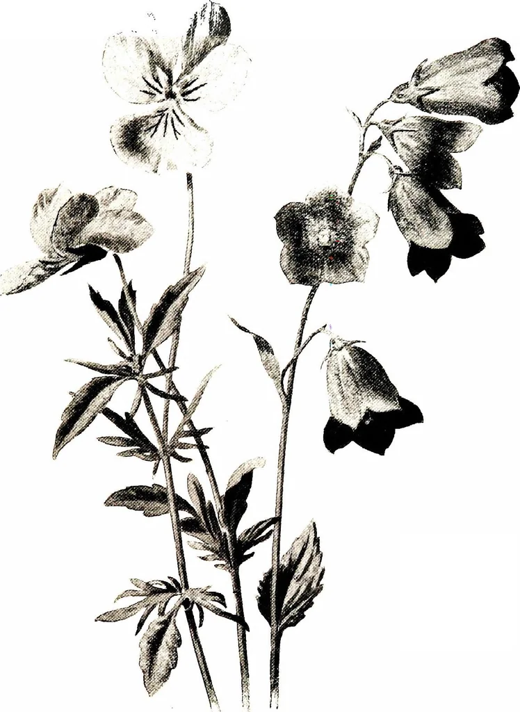 An illustration from That rock-garden of ours, 1909, leaf 387