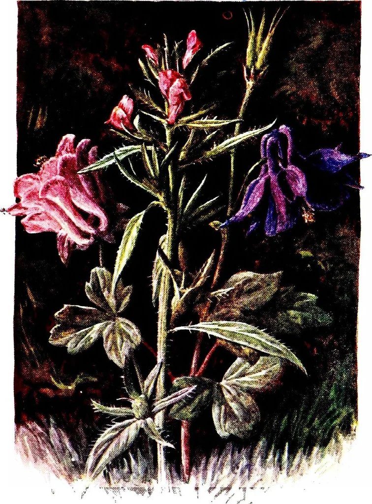 An illustration from That rock-garden of ours, 1909, leaf 61