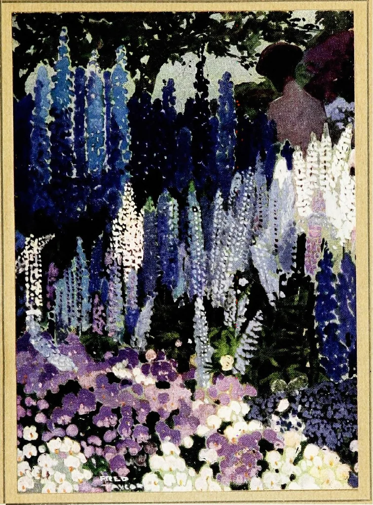 An illustration from My garden of the red, red rose .., 1913, leaf 87