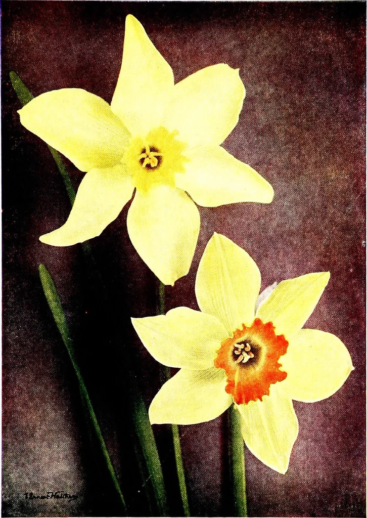 An illustration from My garden in spring, 1914, leaf 123