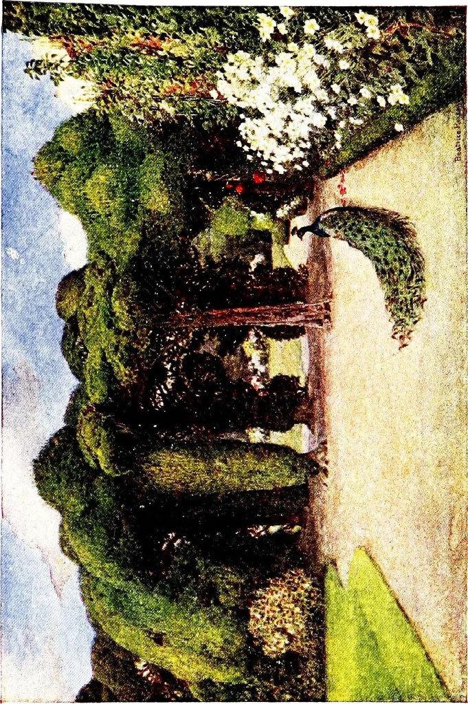 An illustration from The charm of gardens, 1910, leaf 120