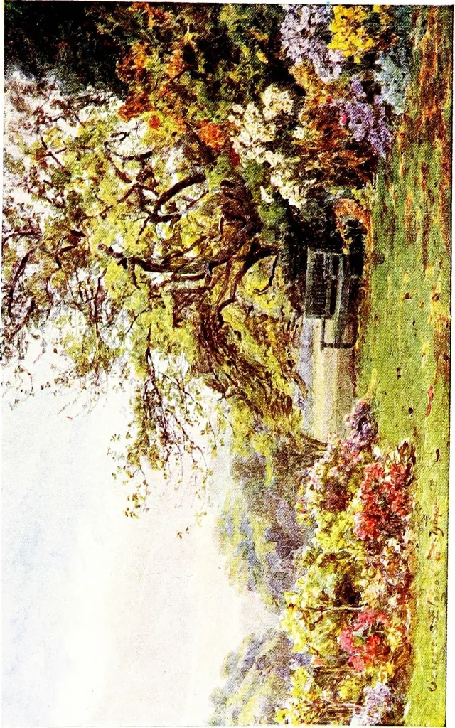 An illustration from The charm of gardens, 1910, leaf 178