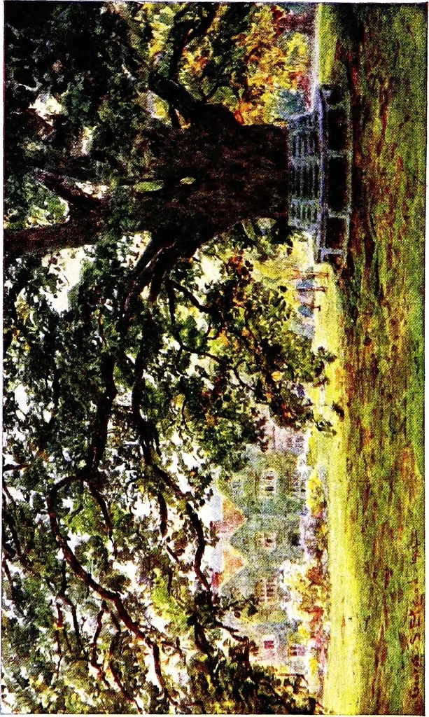 An illustration from The charm of gardens, 1910, leaf 229