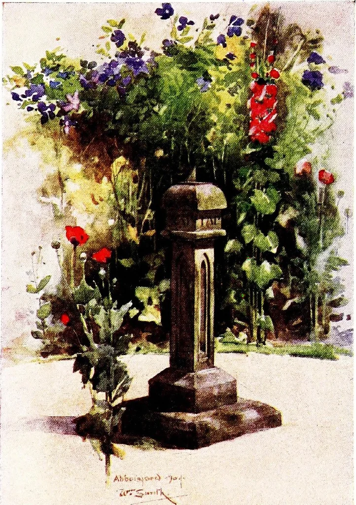 An illustration from The charm of gardens, 1910, leaf 31