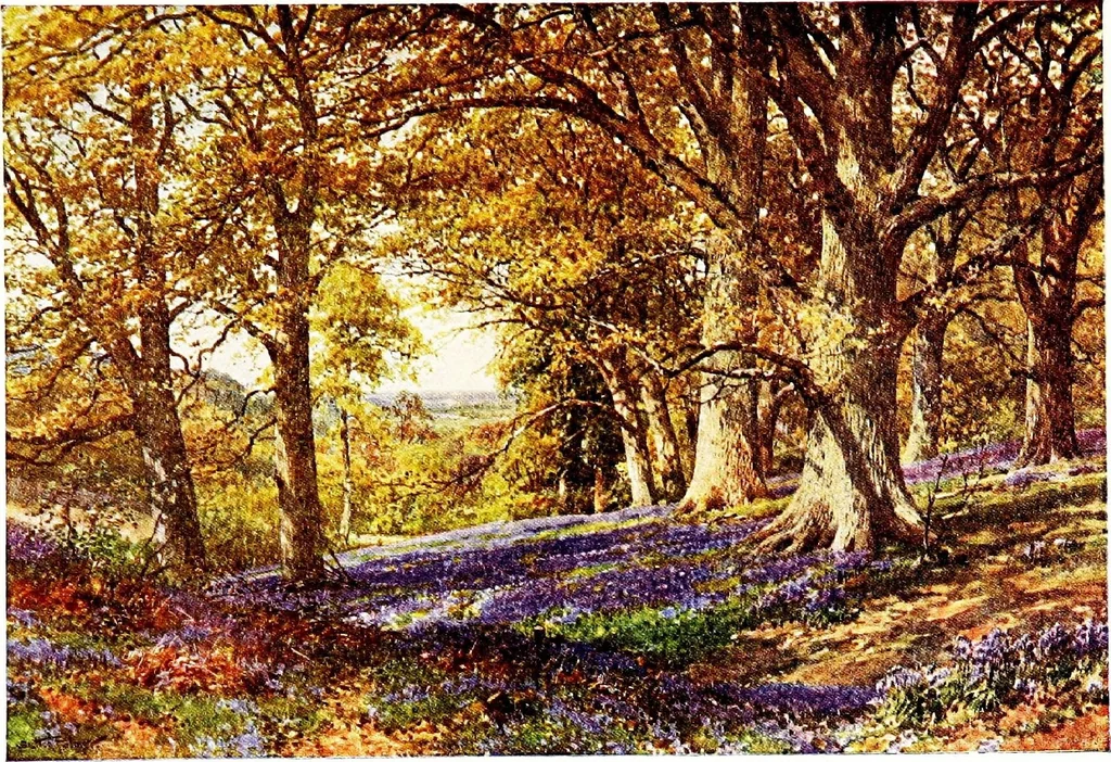 An illustration from The charm of gardens, 1910, leaf 70