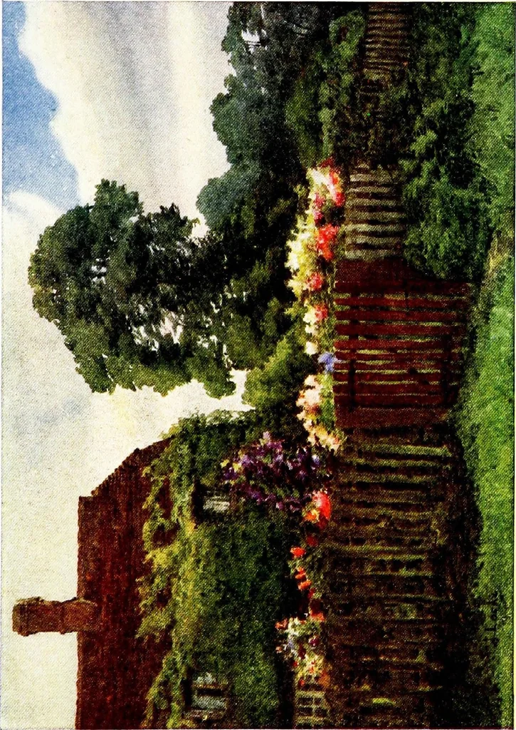 An illustration from The charm of gardens, 1910, leaf 80