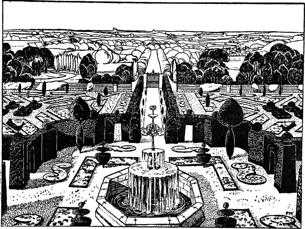 An illustration from Garden-craft old and new, 1902, leaf 224
