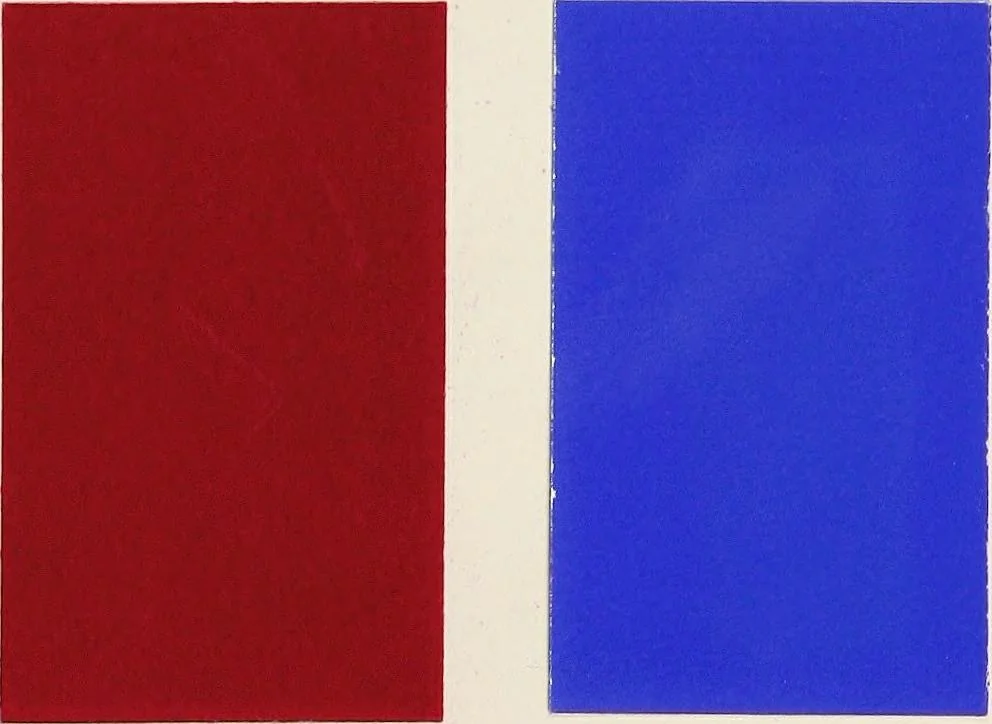 An illustration from The theory and practice of color, 1920, leaf 28