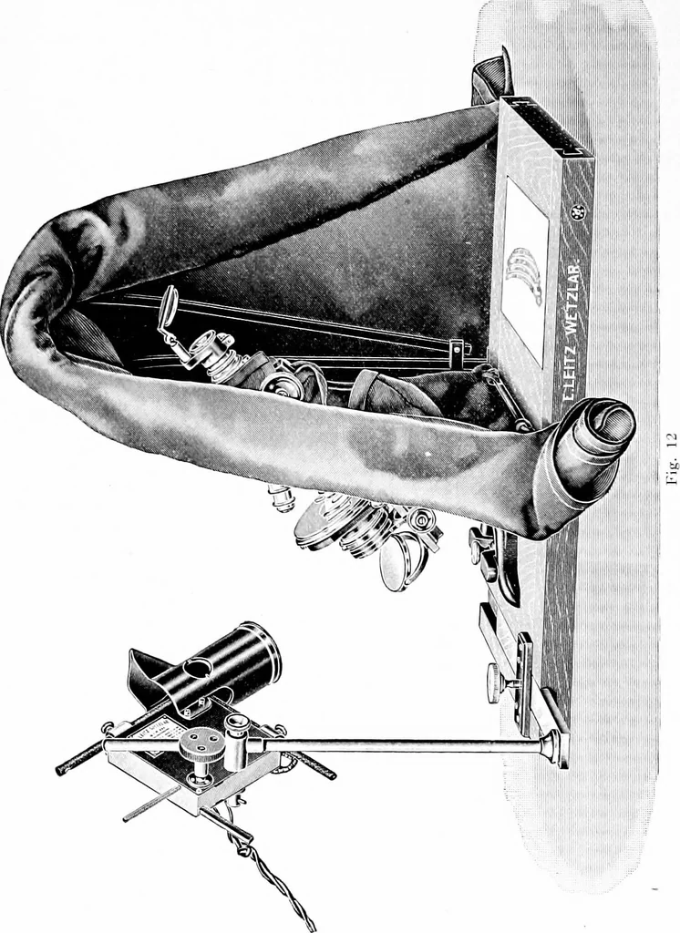 An illustration from Recent developments in drawing by the aid of projection apparatus used on the house lighting system .., 1912, leaf 31